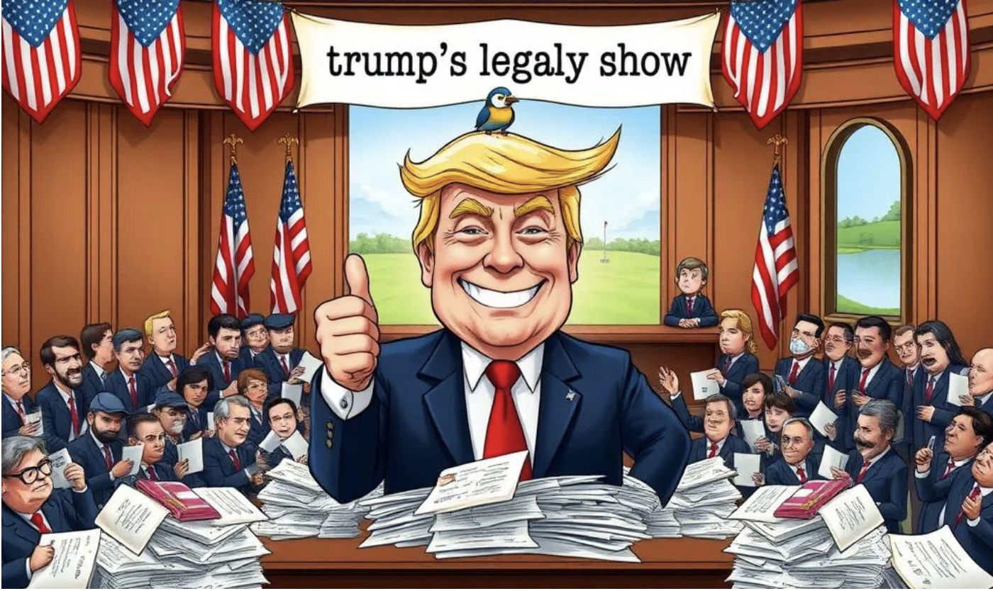 Legal Circus Editorial Art